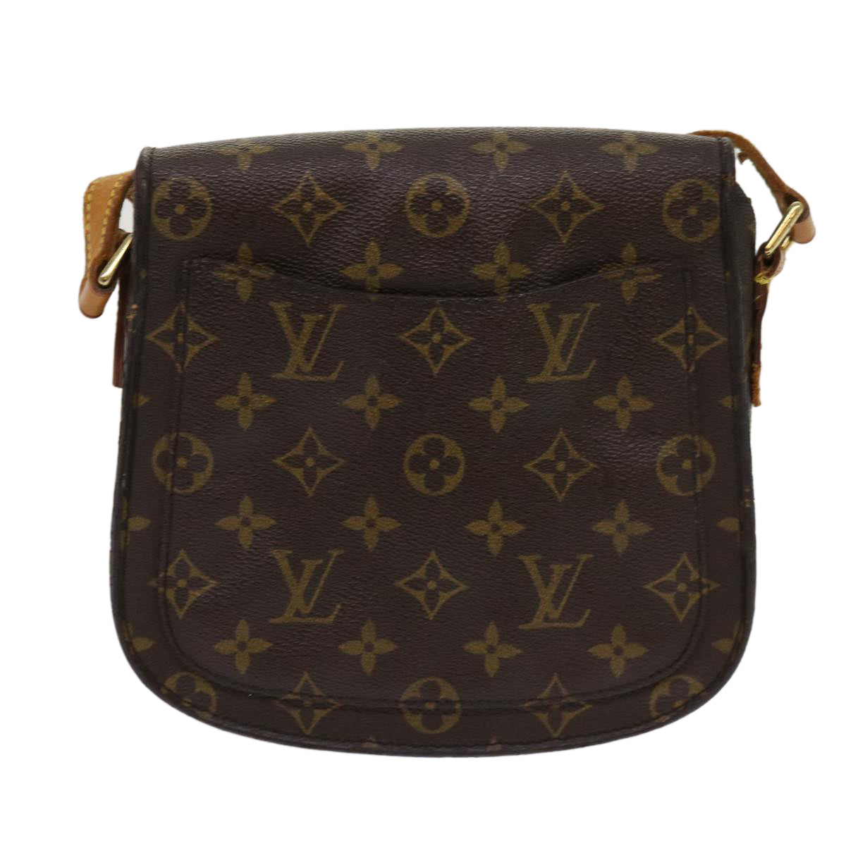 LOUIS VUITTON Monogram Saint Cloud MM Shoulder Bag M51243 LV Auth 63484