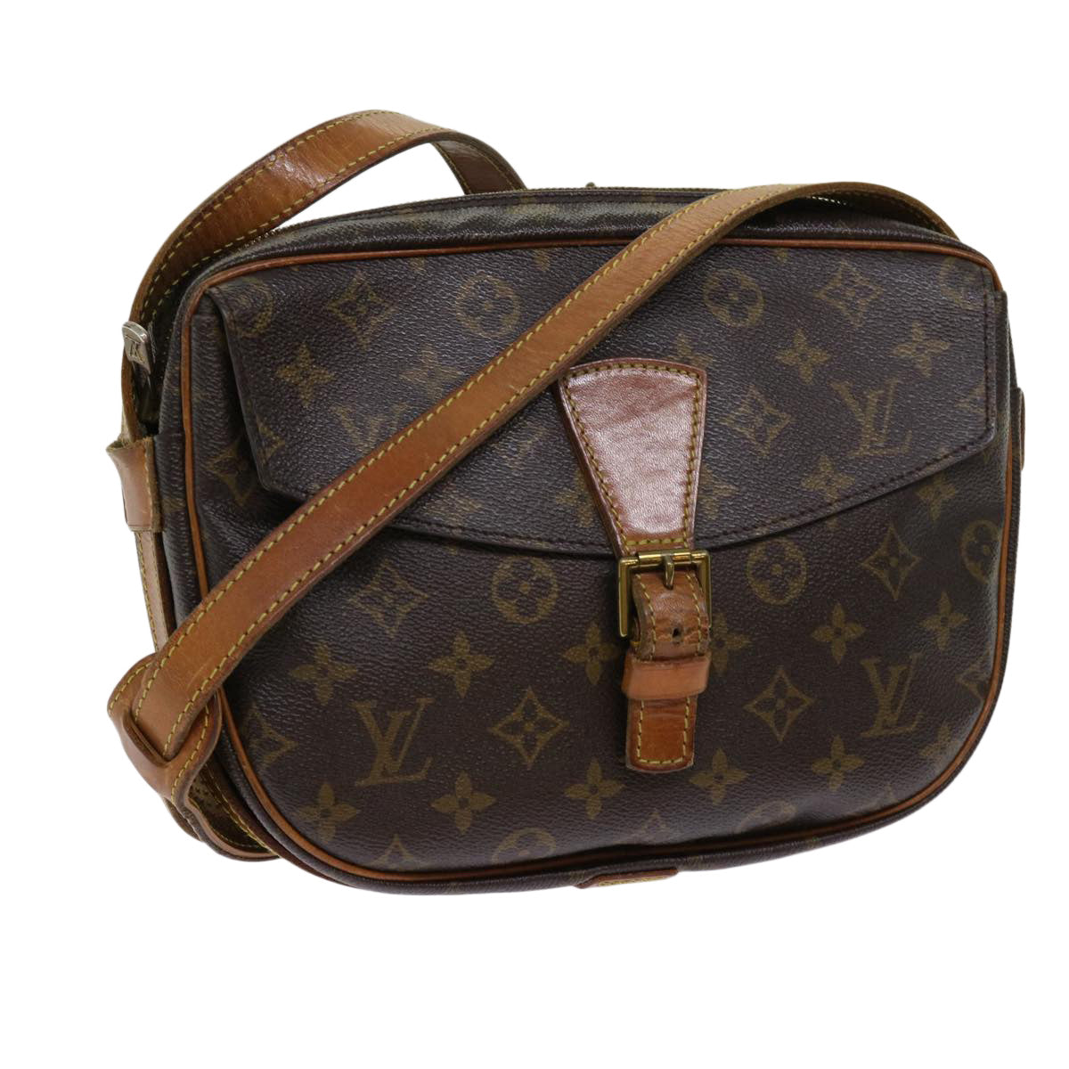 LOUIS VUITTON Monogram Jeune Fille GM Shoulder Bag M51225 LV Auth 63486