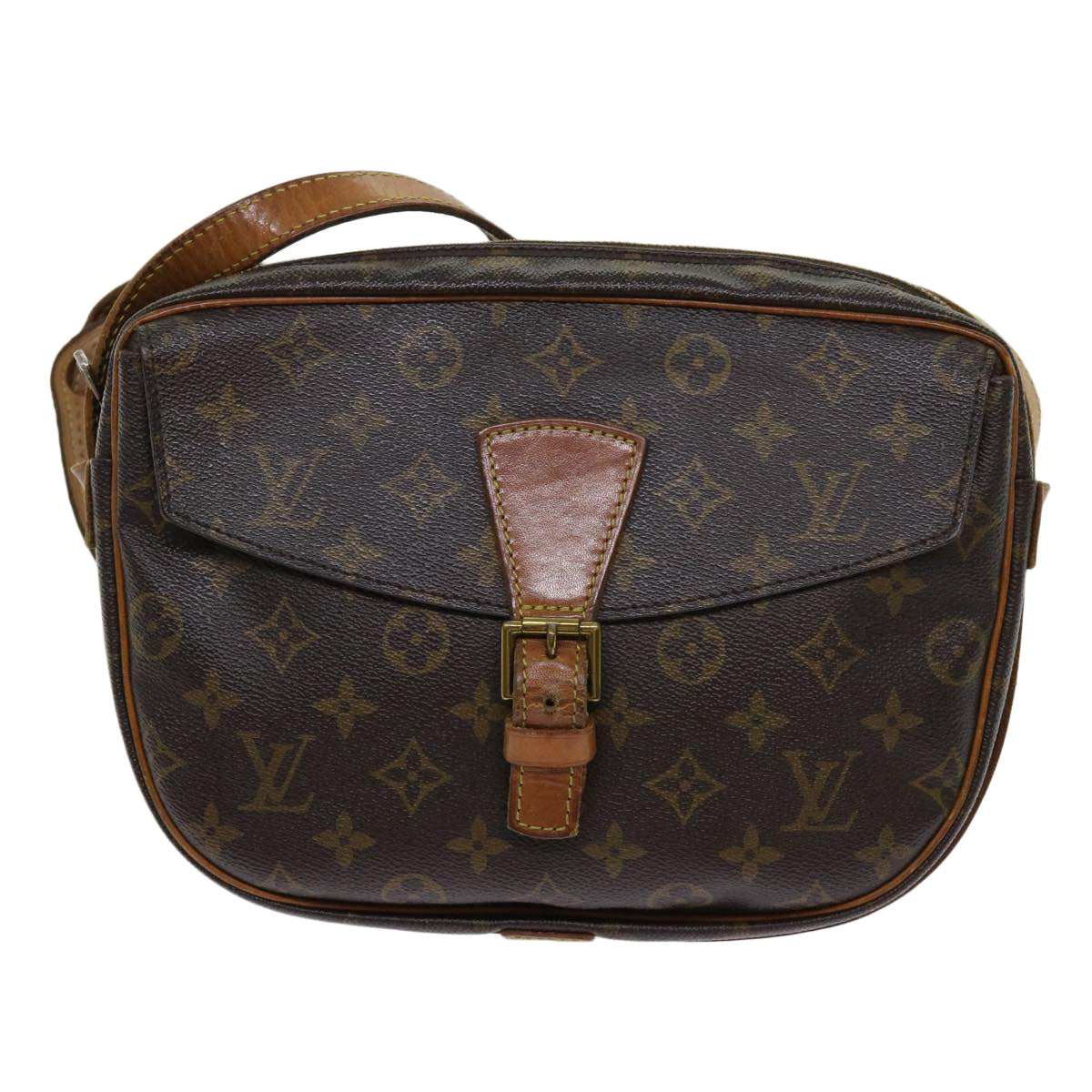 LOUIS VUITTON Monogram Jeune Fille GM Shoulder Bag M51225 LV Auth 63486