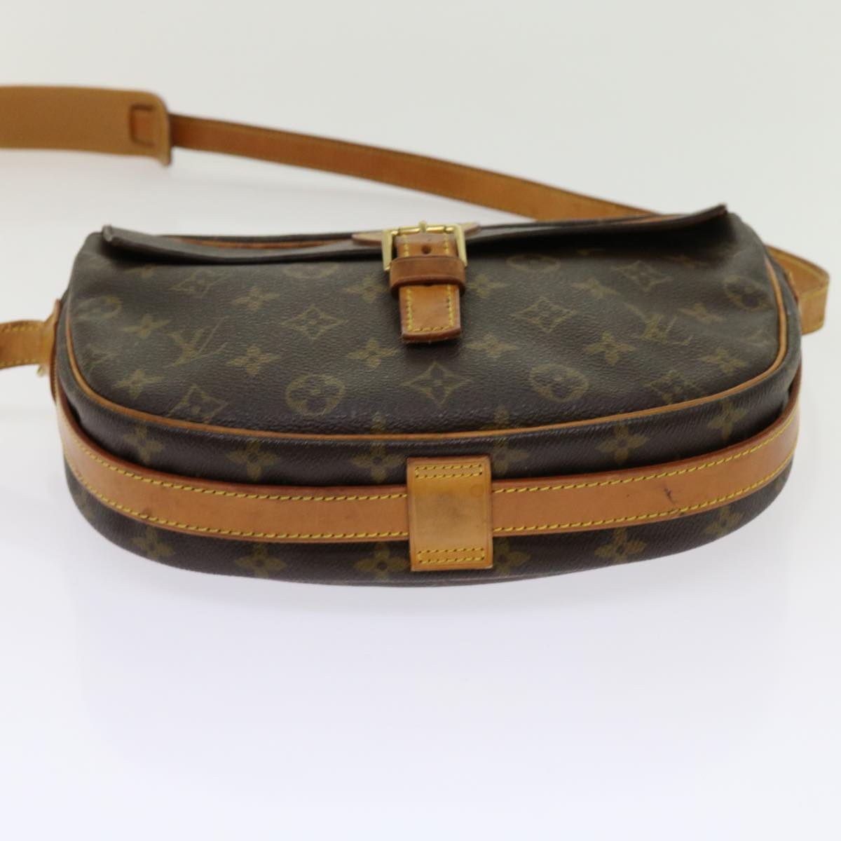 LOUIS VUITTON Monogram Jeune Fille GM Shoulder Bag M51225 LV Auth 63487