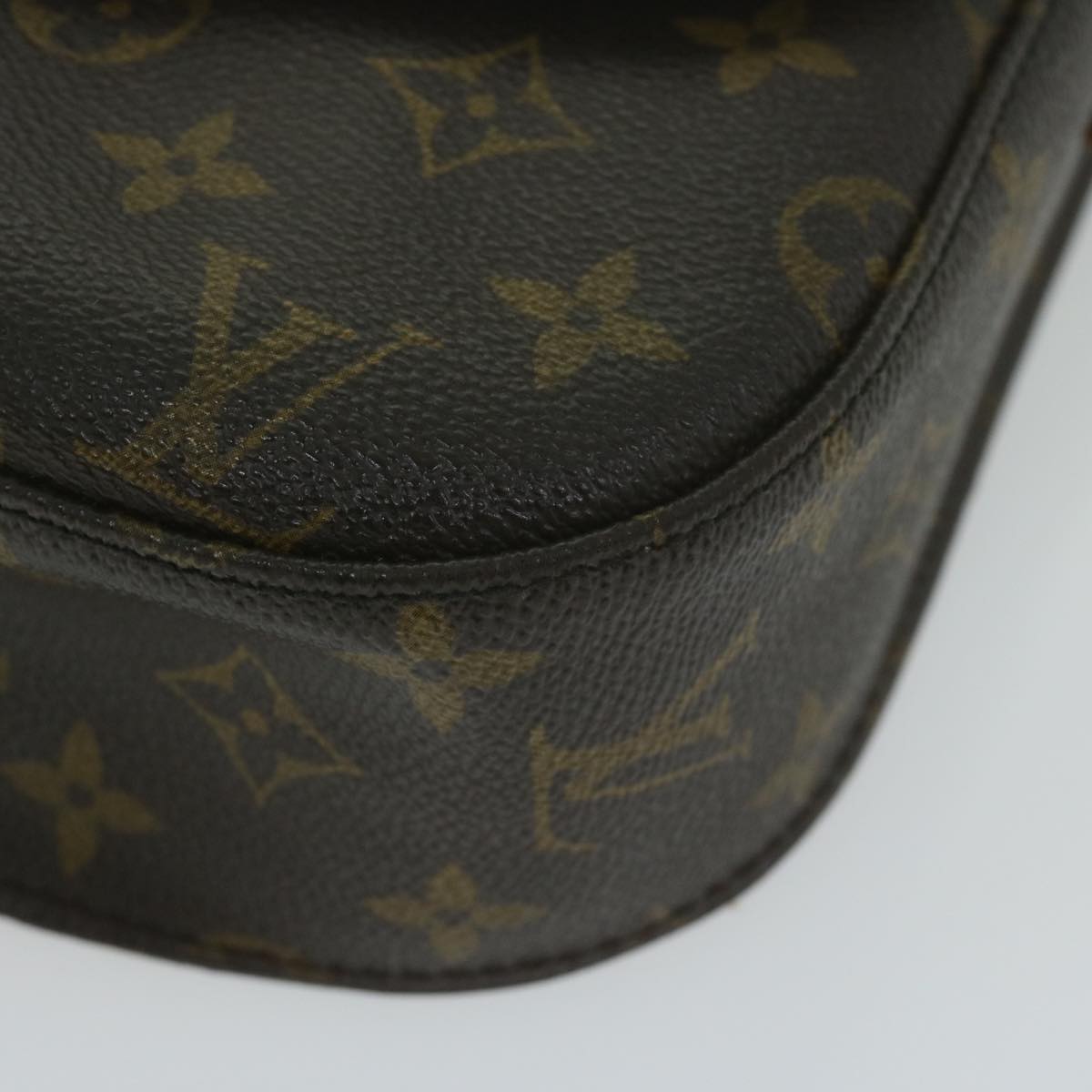 LOUIS VUITTON Monogram Saint Cloud GM Shoulder Bag M51242 LV Auth 63488