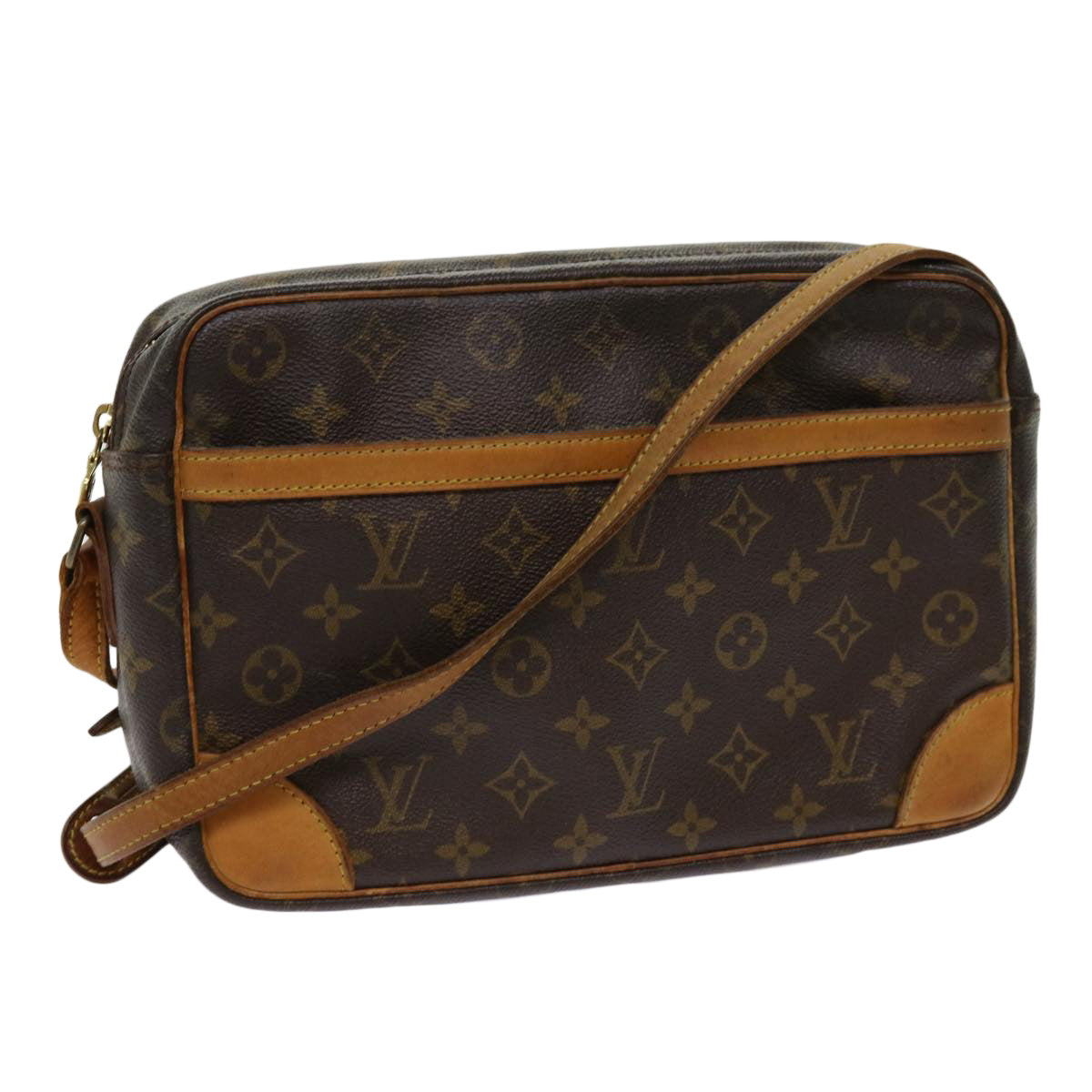 LOUIS VUITTON Monogram Trocadero 30 Shoulder Bag M51272 LV Auth 63494