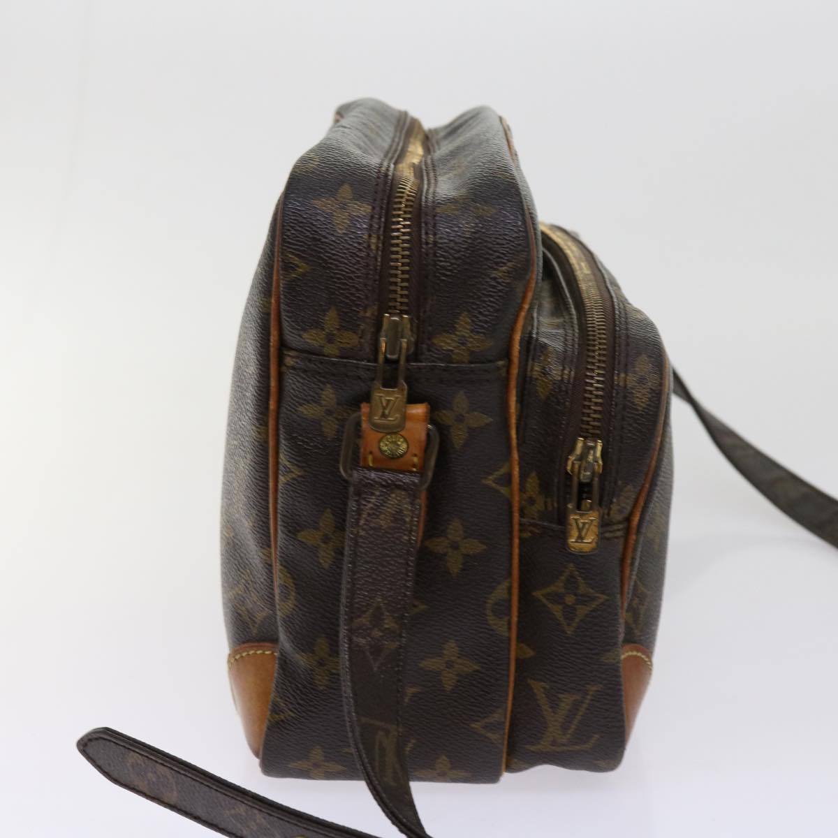 LOUIS VUITTON Monogram Nile Shoulder Bag M45244 LV Auth 63505