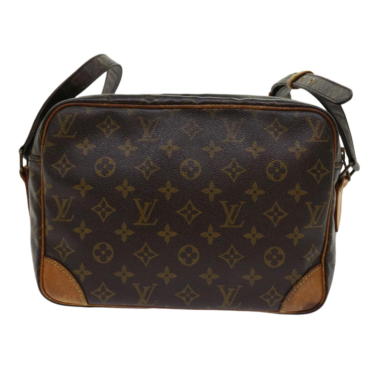 LOUIS VUITTON Monogram Nile Shoulder Bag M45244 LV Auth 63505