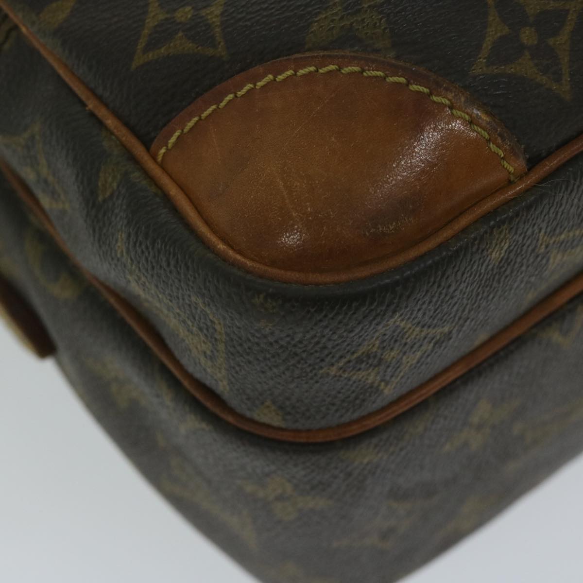 LOUIS VUITTON Monogram Nile Shoulder Bag M45244 LV Auth 63508