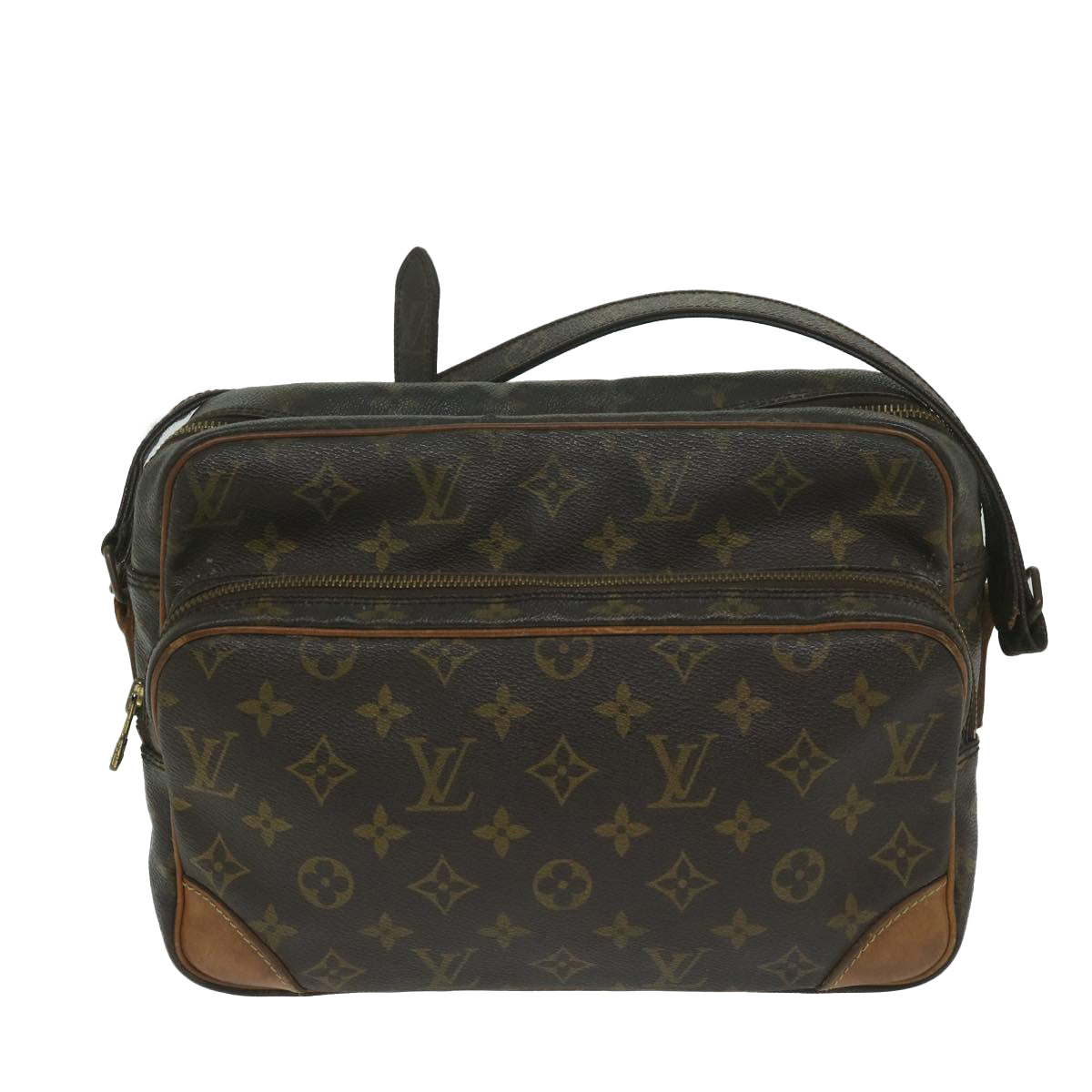 LOUIS VUITTON Monogram Nile Shoulder Bag M45244 LV Auth 63508