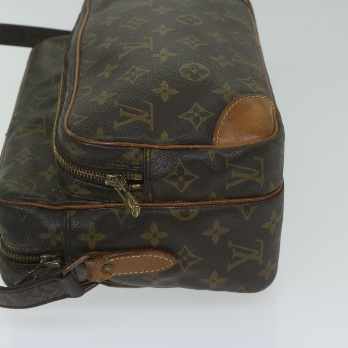 LOUIS VUITTON Monogram Nile Shoulder Bag M45244 LV Auth 63508