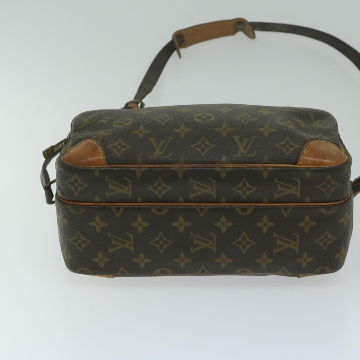 LOUIS VUITTON Monogram Nile Shoulder Bag M45244 LV Auth 63508