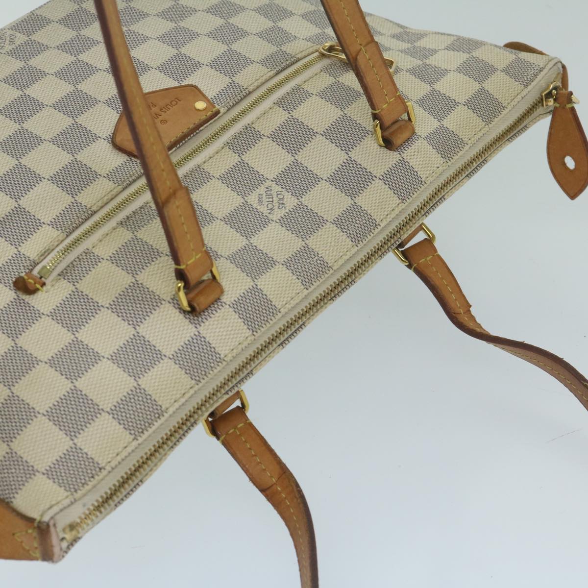 LOUIS VUITTON Damier Azur Jena PM Shoulder Bag N44039 LV Auth 63518