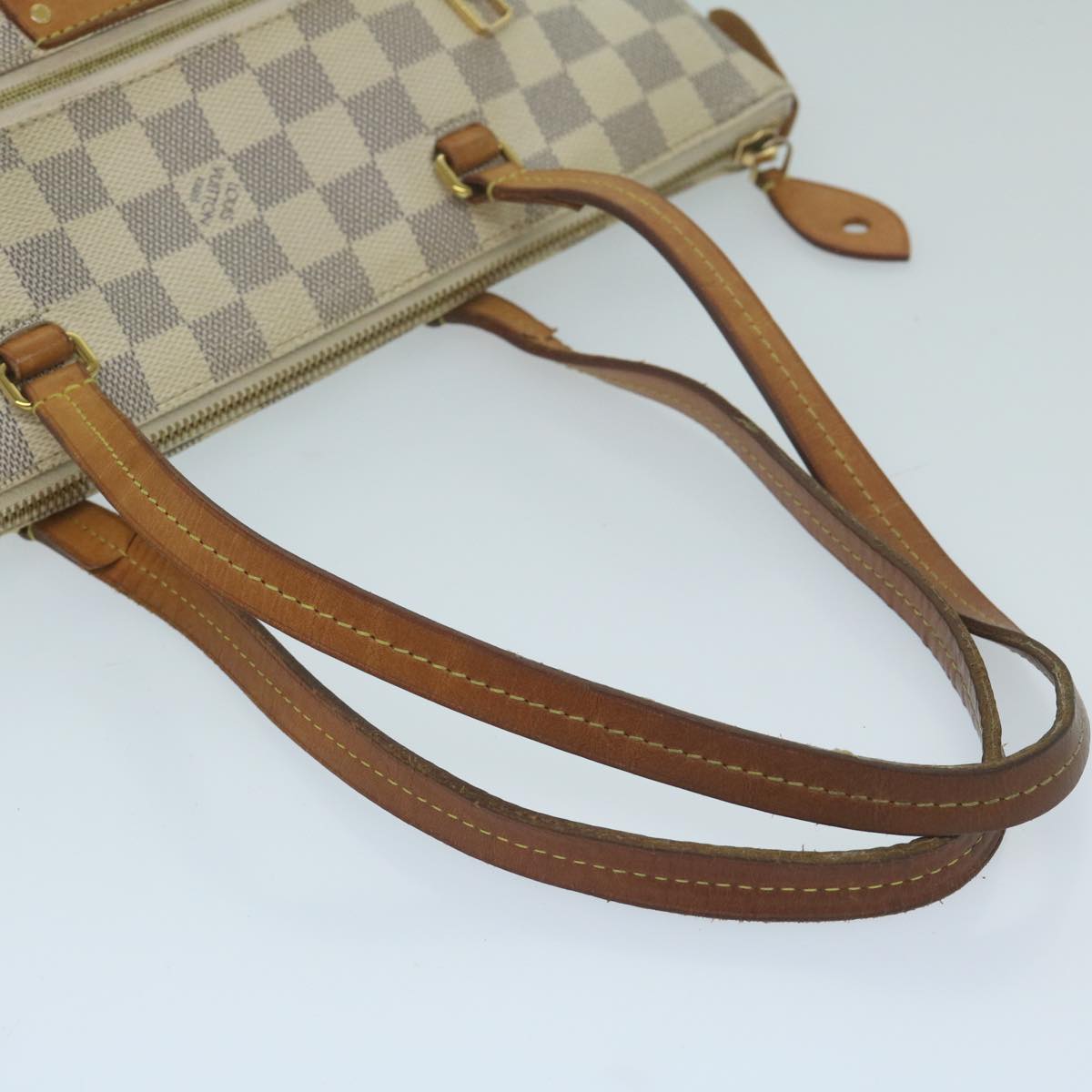 LOUIS VUITTON Damier Azur Jena PM Shoulder Bag N44039 LV Auth 63518