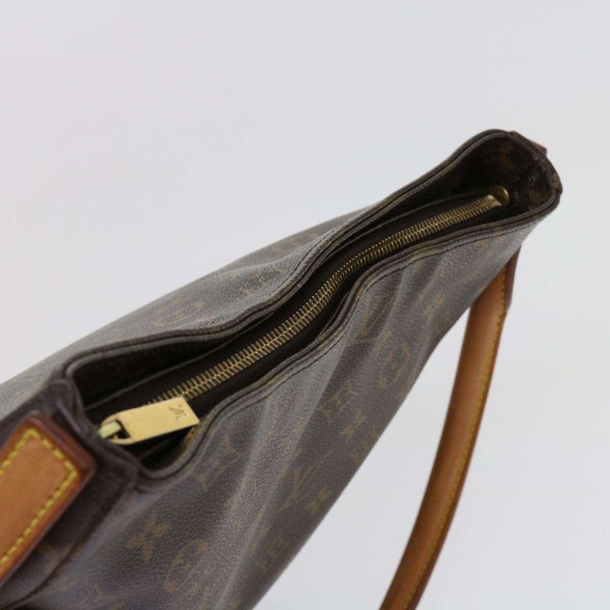 LOUIS VUITTON Monogram Looping GM Shoulder Bag M51145 LV Auth 63519