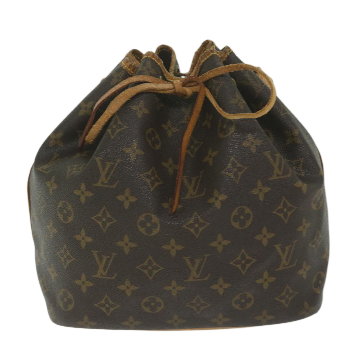 LOUIS VUITTON Monogram Petit Noe Shoulder Bag M42226 LV Auth 63520