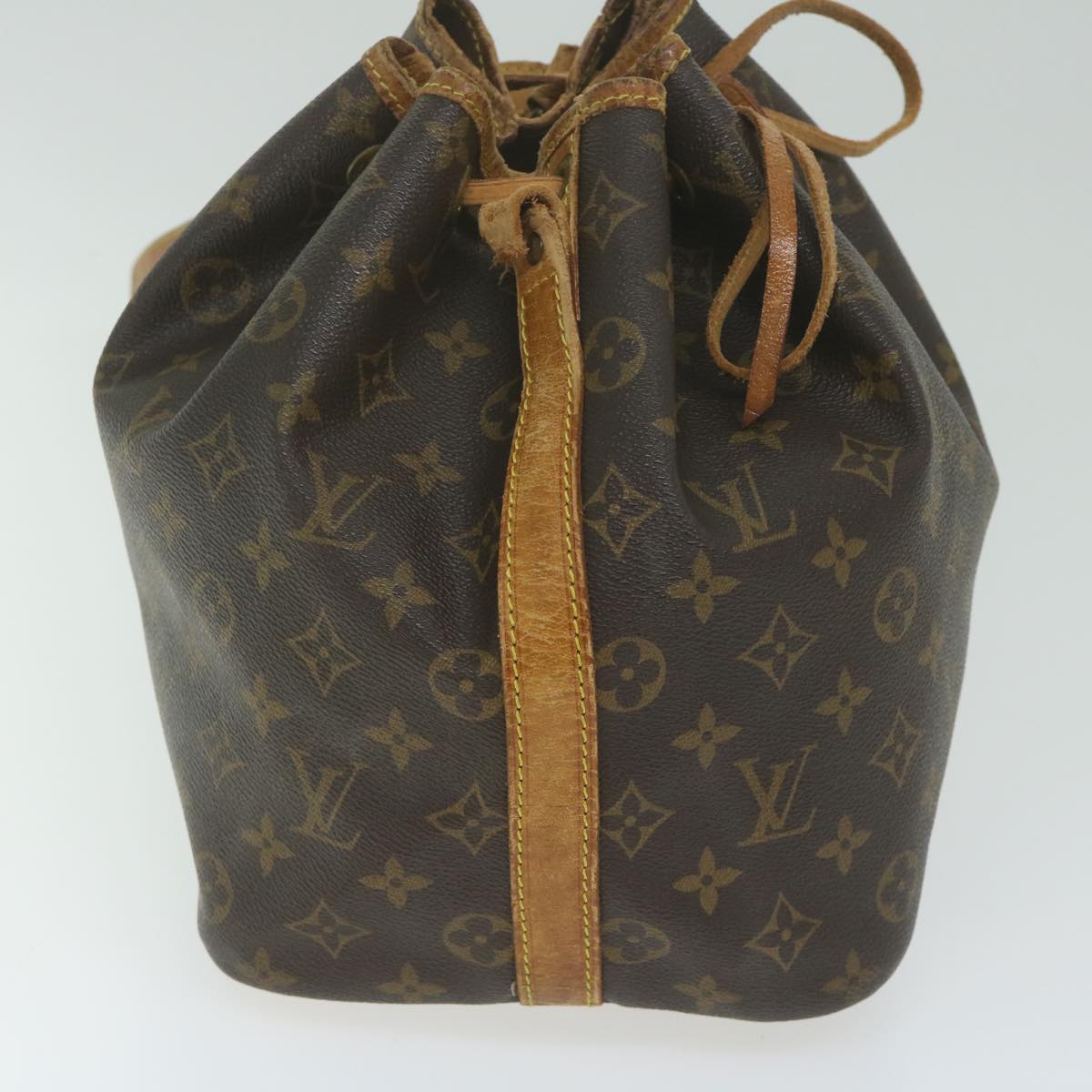 LOUIS VUITTON Monogram Petit Noe Shoulder Bag M42226 LV Auth 63520