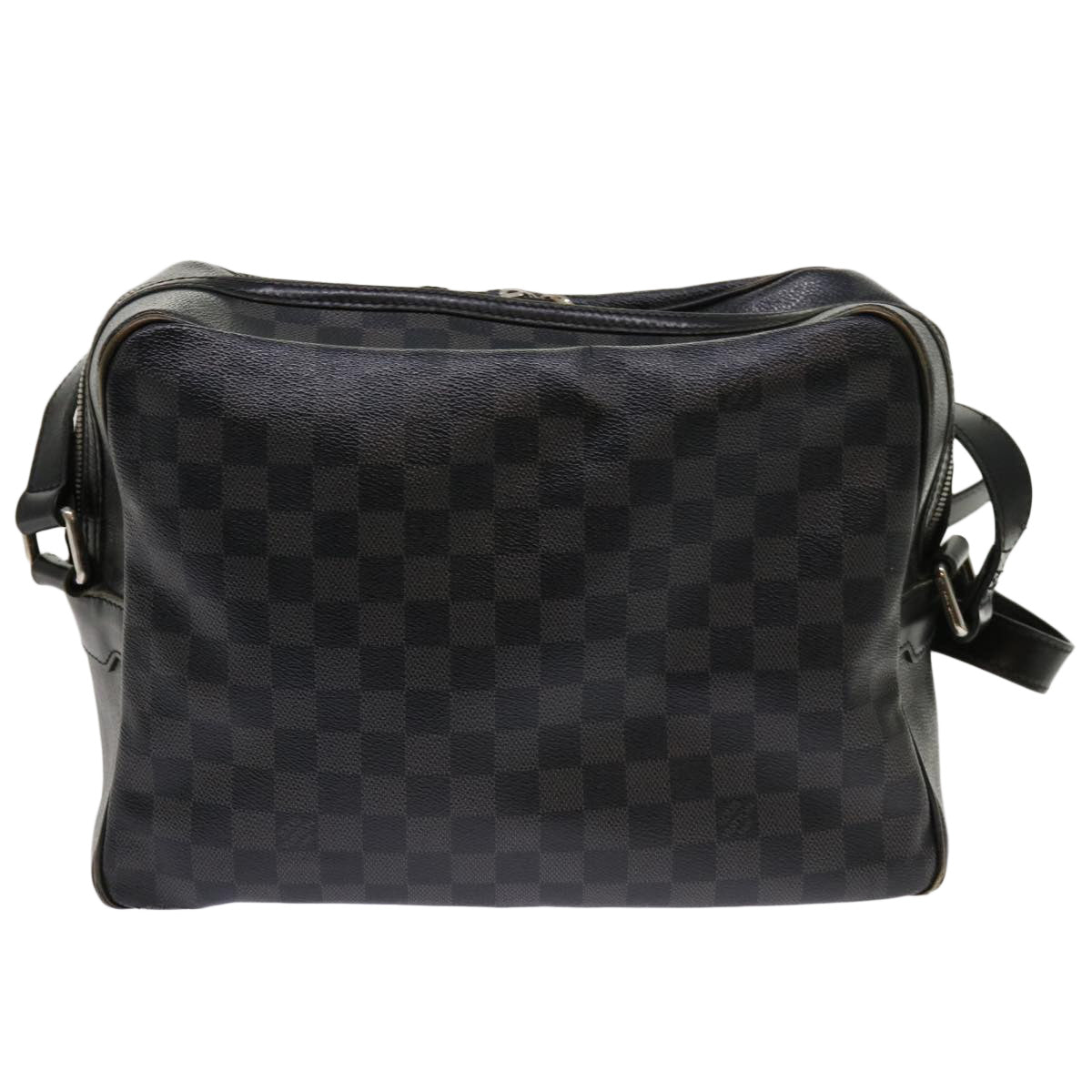 LOUIS VUITTON Damier Graphite Io Shoulder Bag N45252 LV Auth 63542 - 0