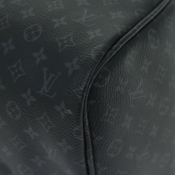 LOUIS VUITTON Monogram Eclipse Keepall Bandouliere 50 Bag M56856 LV Auth 63543S