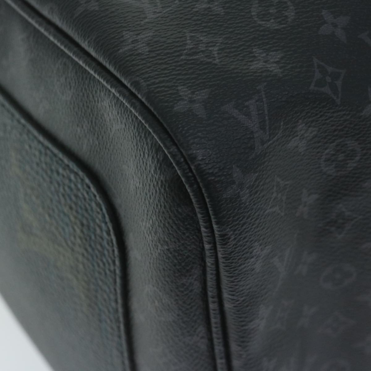 LOUIS VUITTON Monogram Eclipse Keepall Bandouliere 50 Bag M56856 LV Auth 63543S