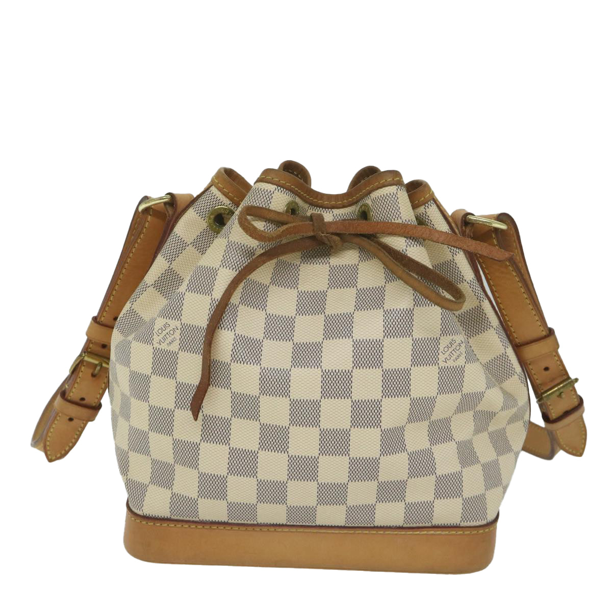 LOUIS VUITTON Damier Azur Noe BB Shoulder Bag N41220 LV Auth 63594A