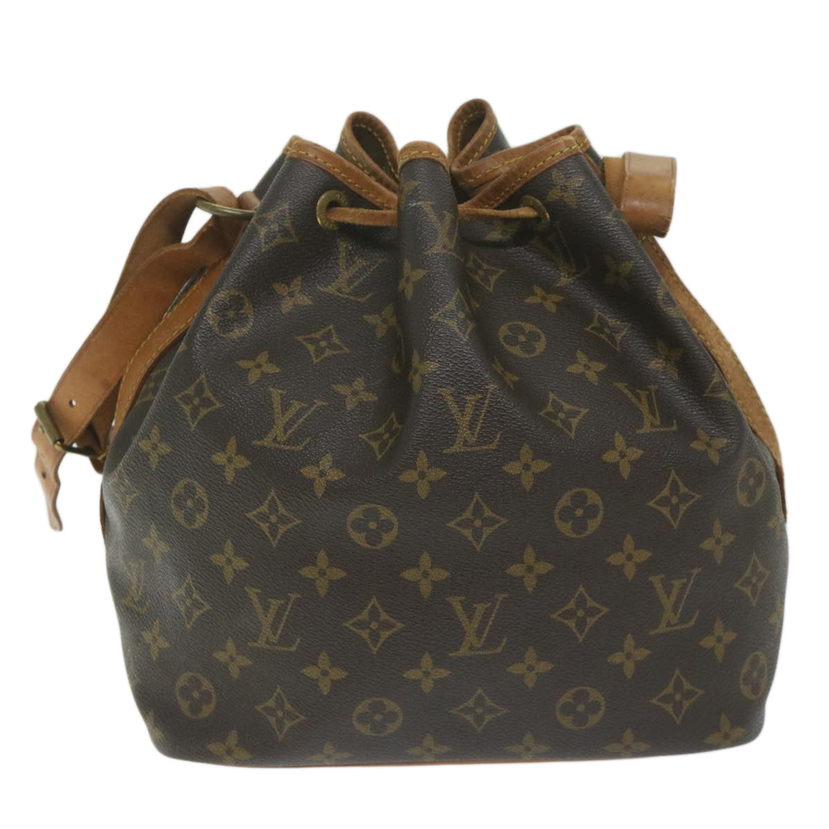 LOUIS VUITTON Monogram Petit Noe Shoulder Bag M42226 LV Auth 63596 - 0