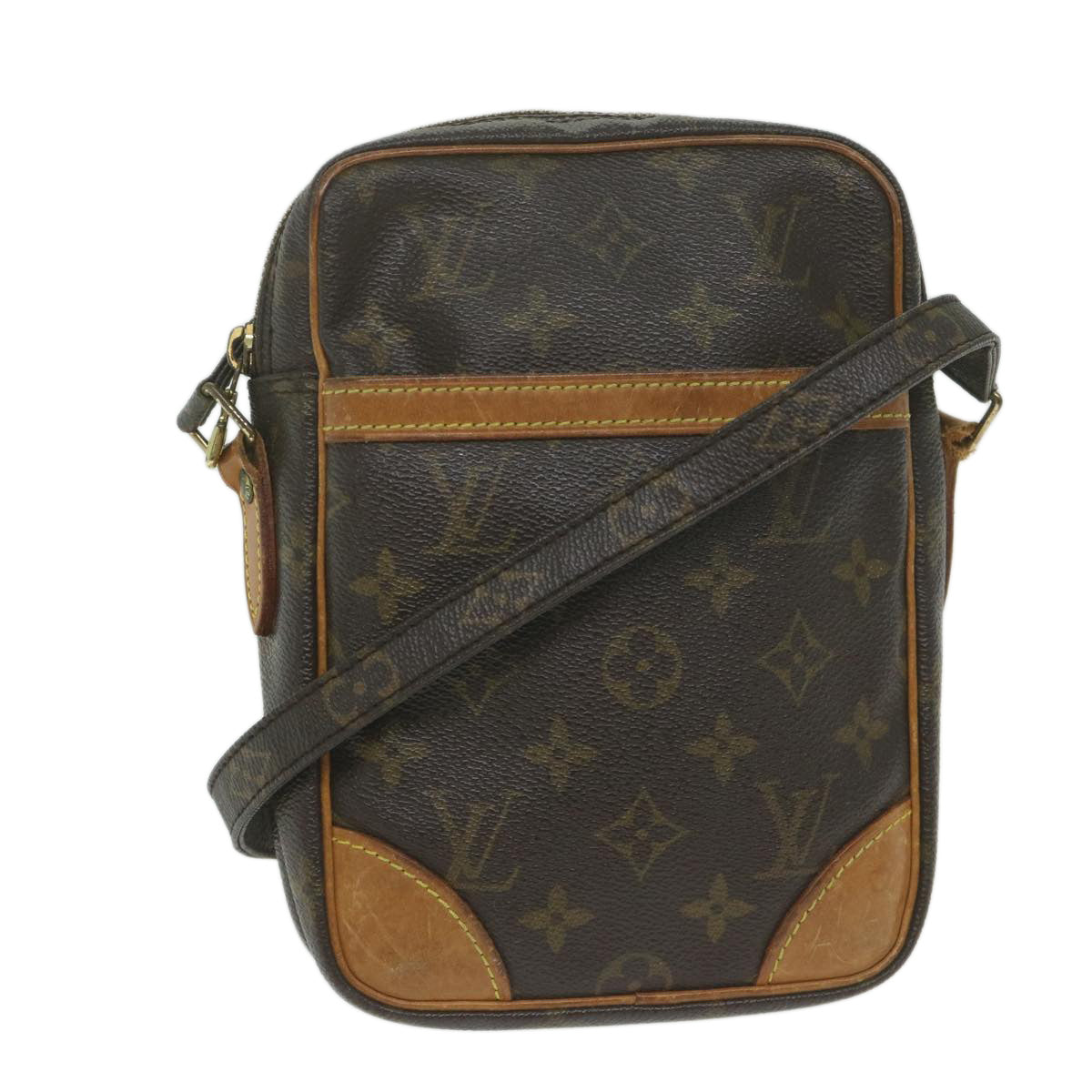 LOUIS VUITTON Monogram Danube Shoulder Bag M45266 LV Auth 63624