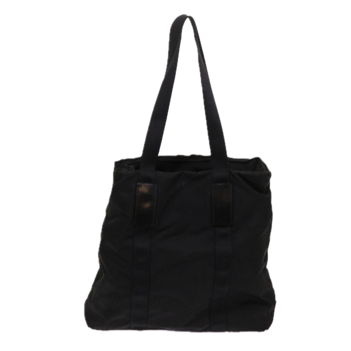 PRADA Shoulder Bag Nylon Black Auth 63672 - 0