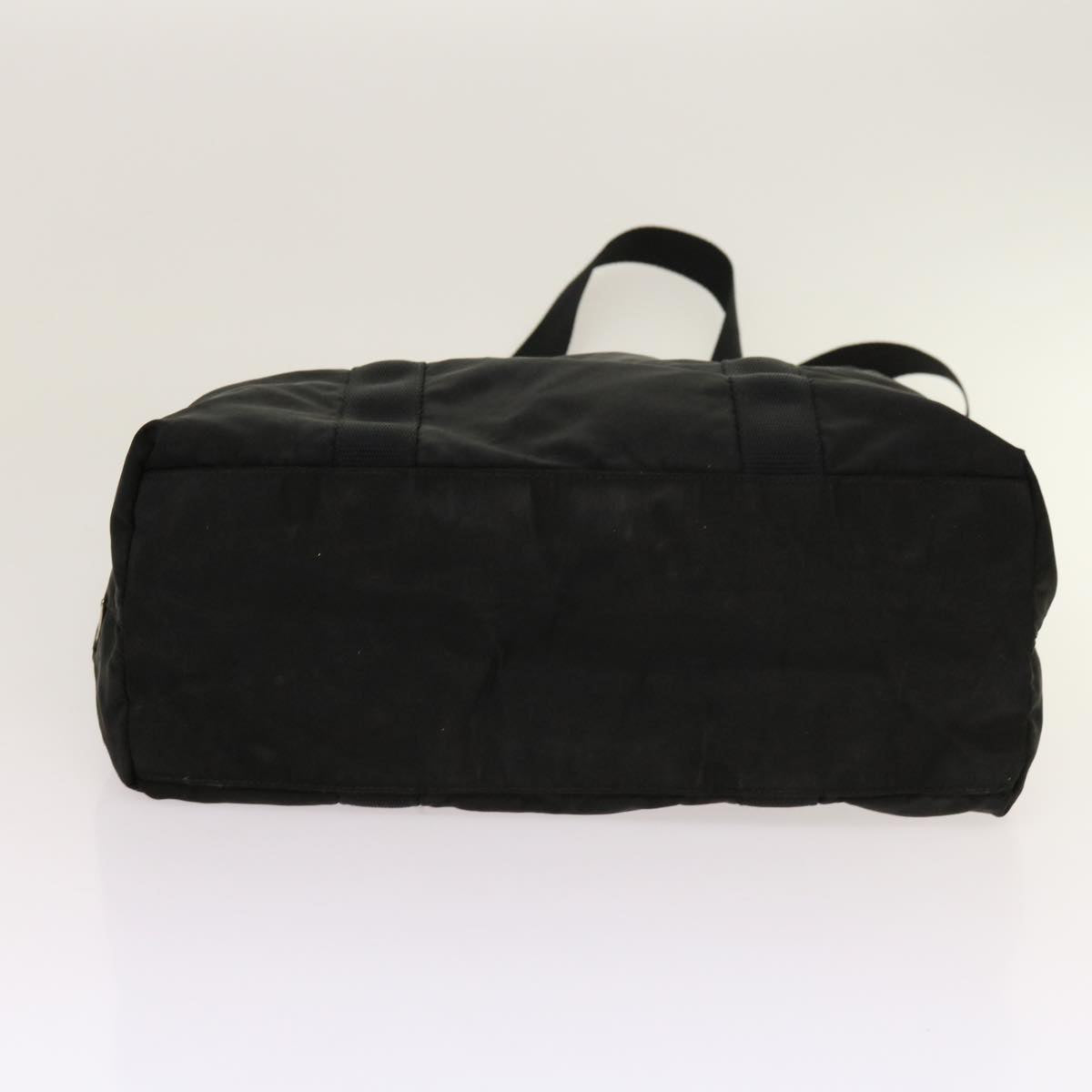 PRADA Shoulder Bag Nylon Black Auth 63672