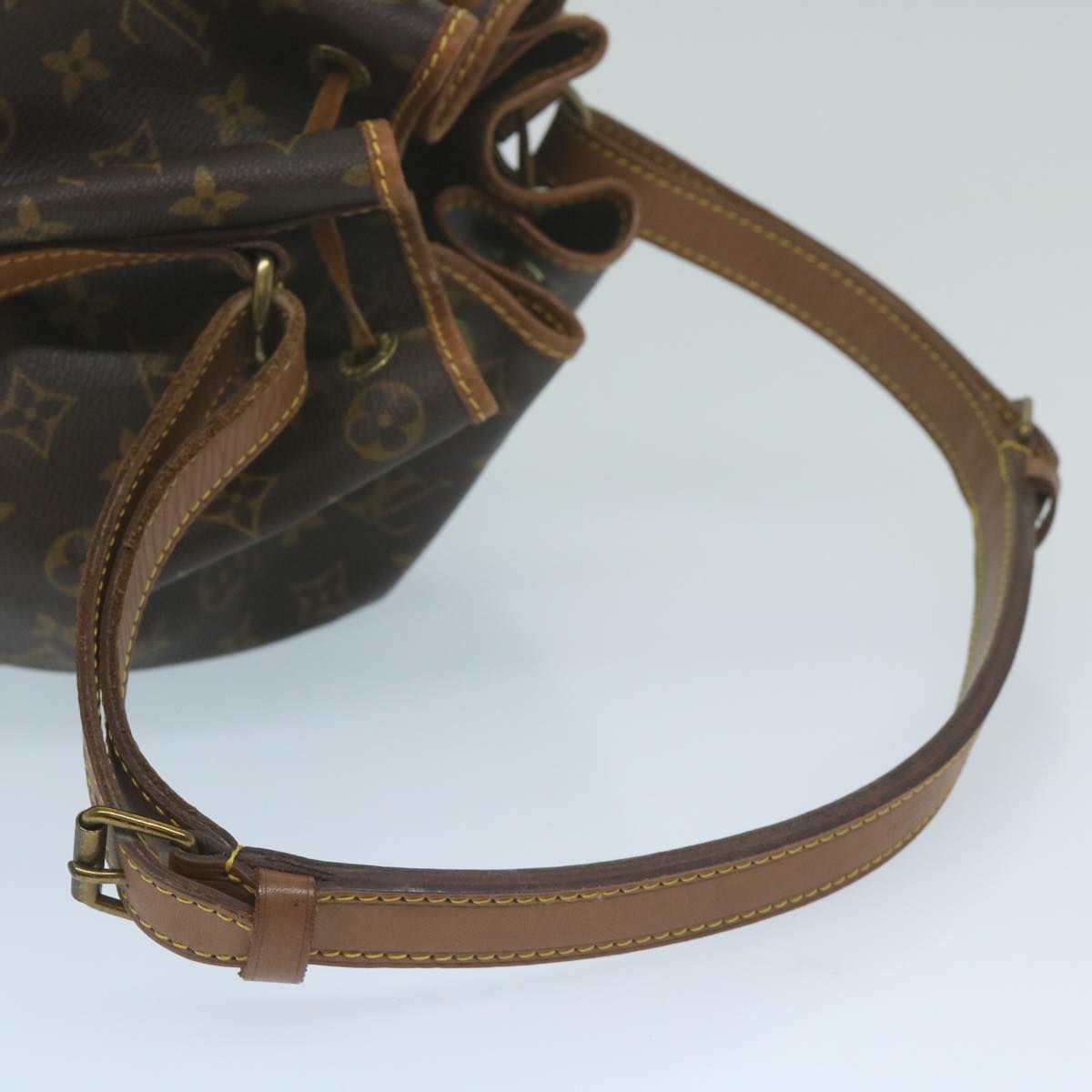 LOUIS VUITTON Monogram Noe Shoulder Bag M42224 LV Auth 63683