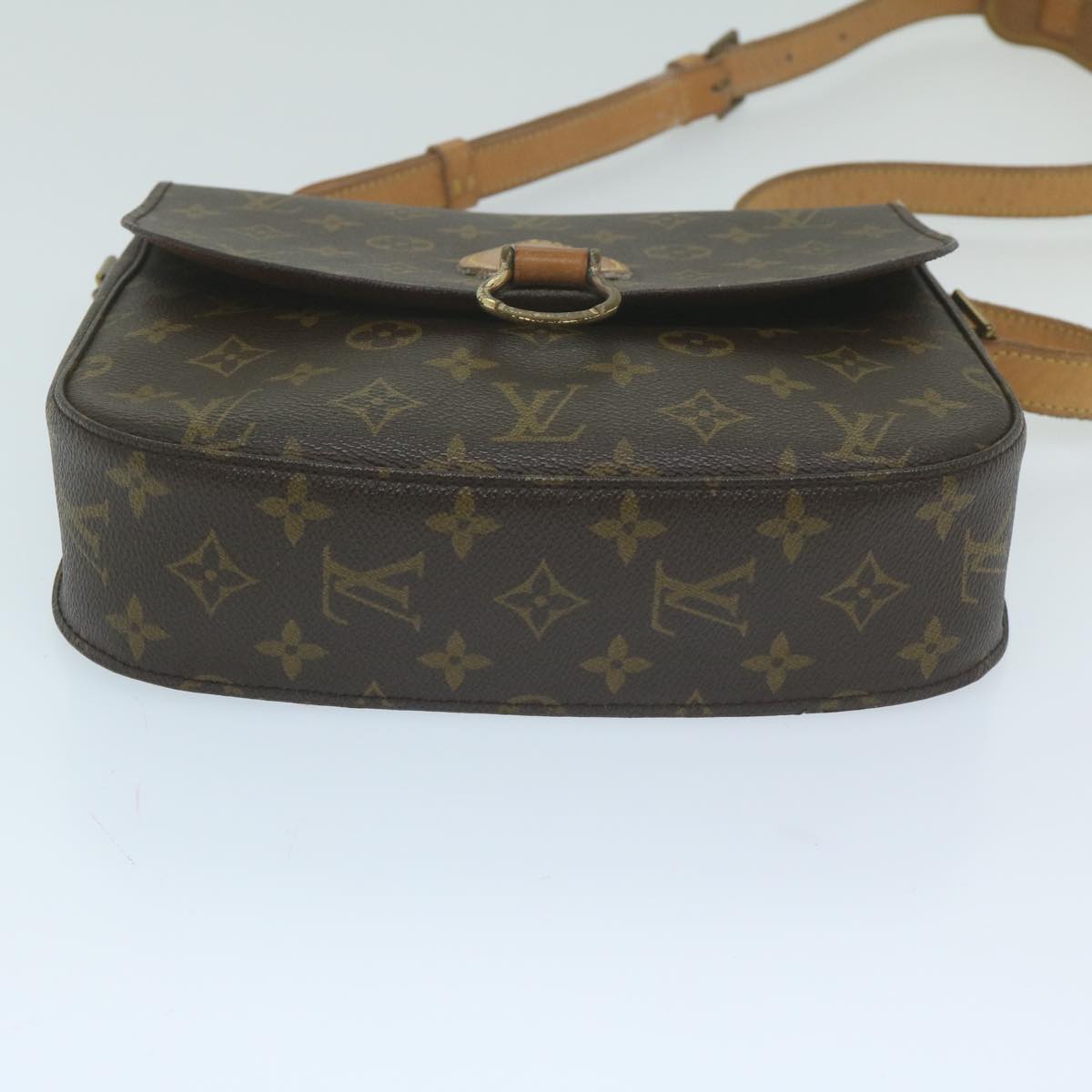 LOUIS VUITTON Monogram Saint Cloud GM Shoulder Bag M51242 LV Auth 63725