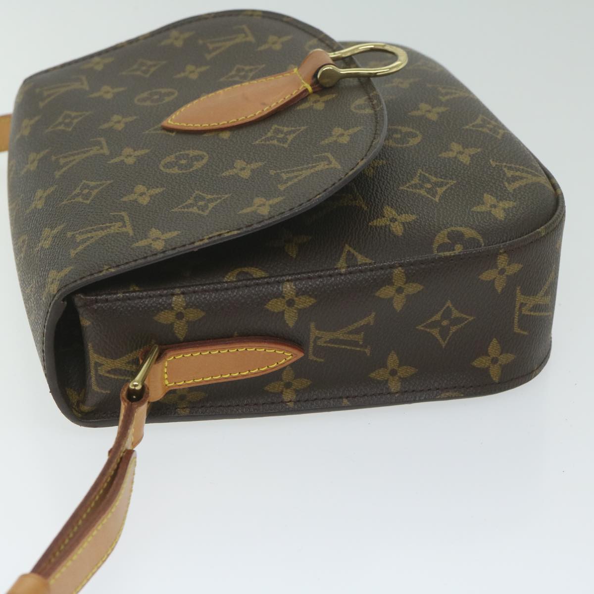 LOUIS VUITTON Monogram Saint Cloud GM Shoulder Bag M51242 LV Auth 63729