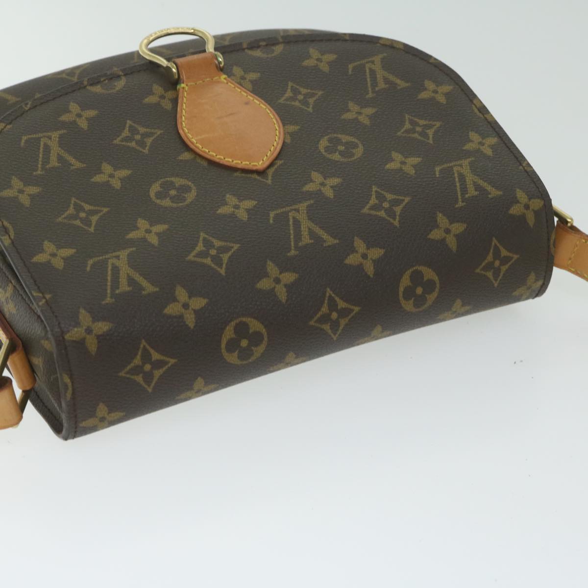 LOUIS VUITTON Monogram Saint Cloud GM Shoulder Bag M51242 LV Auth 63729