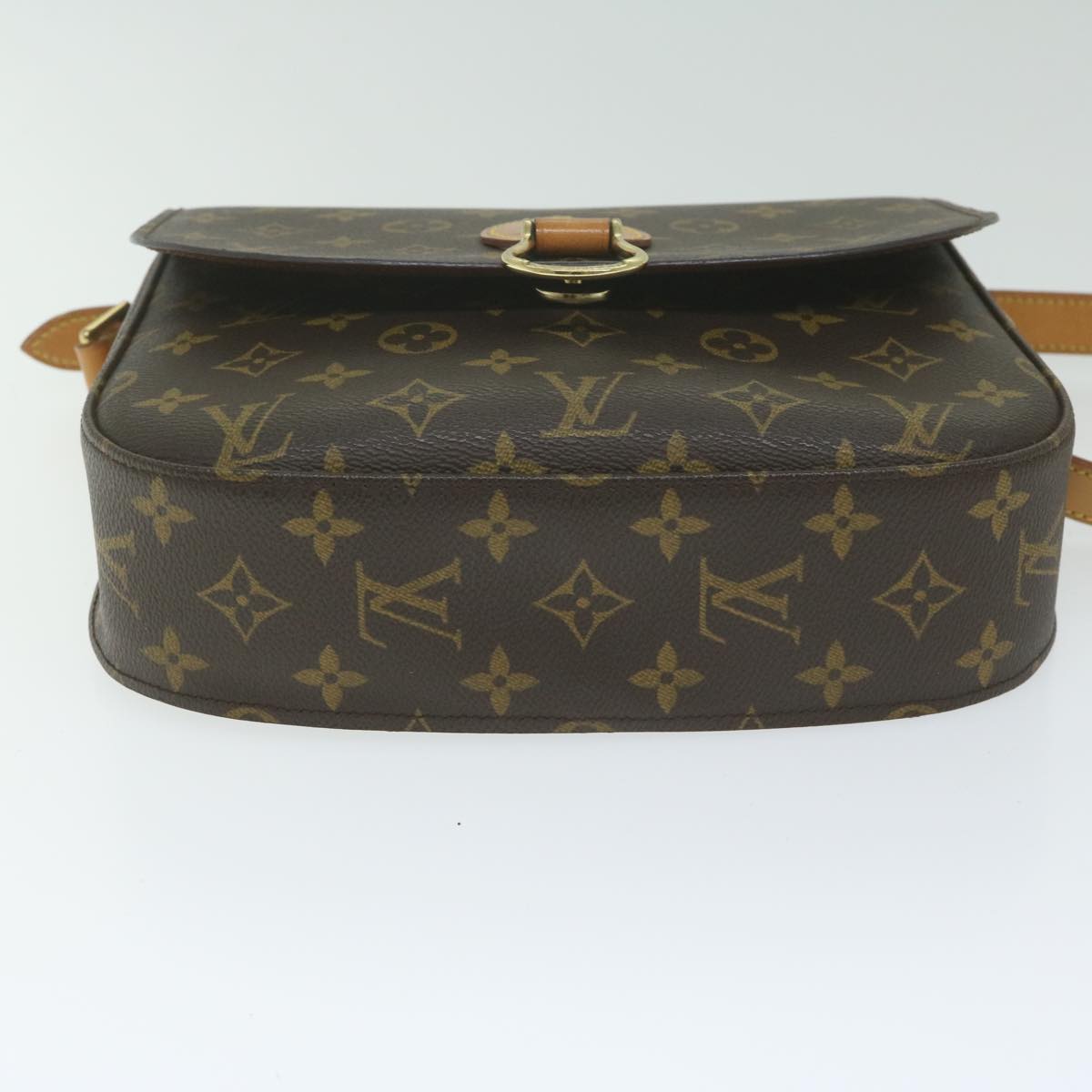 LOUIS VUITTON Monogram Saint Cloud GM Shoulder Bag M51242 LV Auth 63729