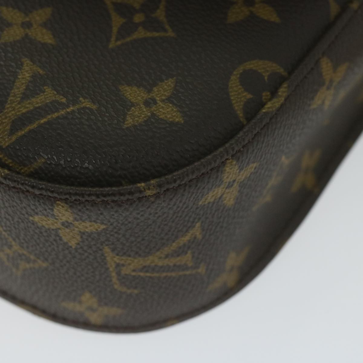 LOUIS VUITTON Monogram Saint Cloud GM Shoulder Bag M51242 LV Auth 63729