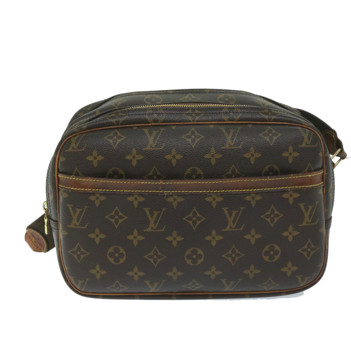 LOUIS VUITTON Monogram Reporter PM Shoulder Bag M45254 LV Auth 63746