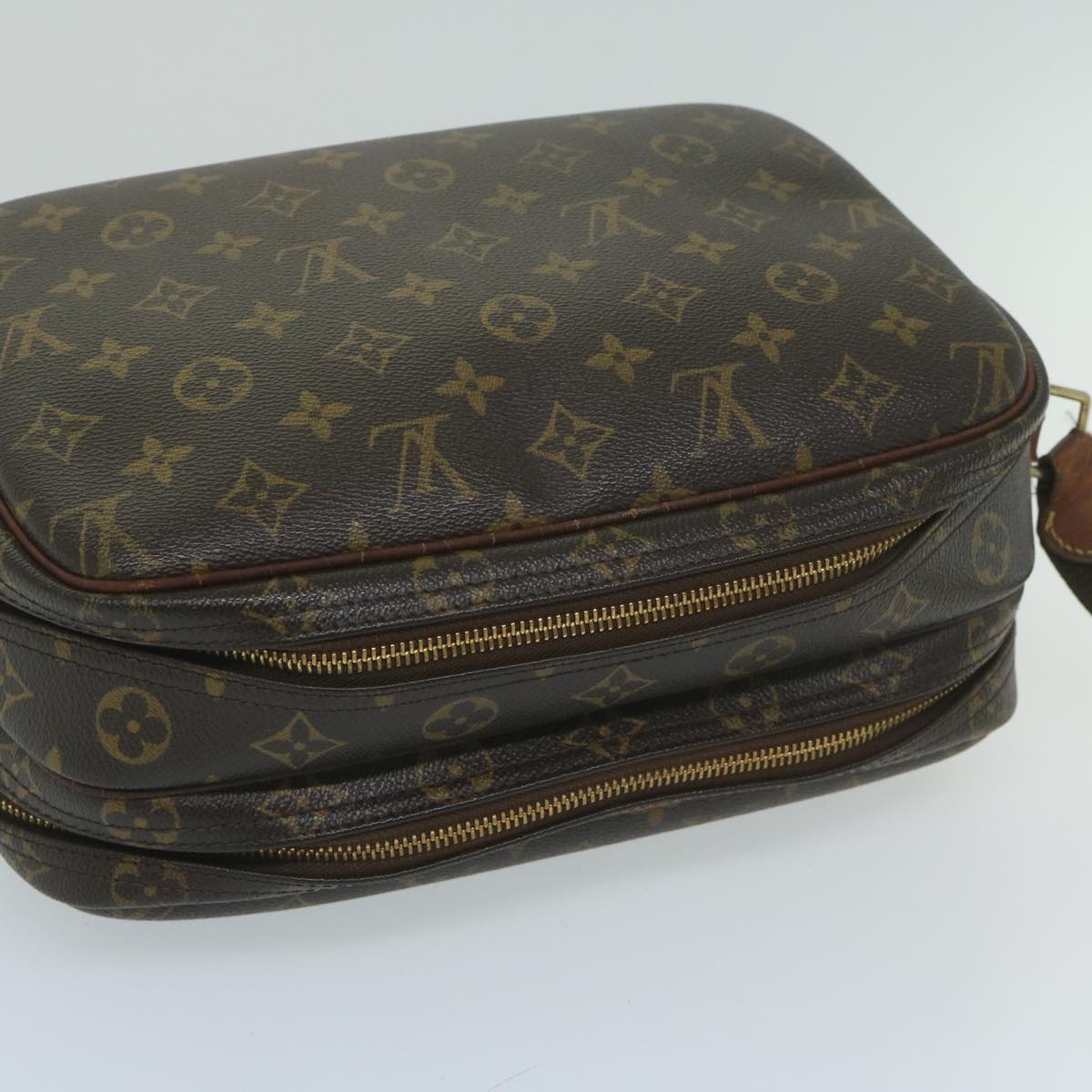 LOUIS VUITTON Monogram Reporter PM Shoulder Bag M45254 LV Auth 63746