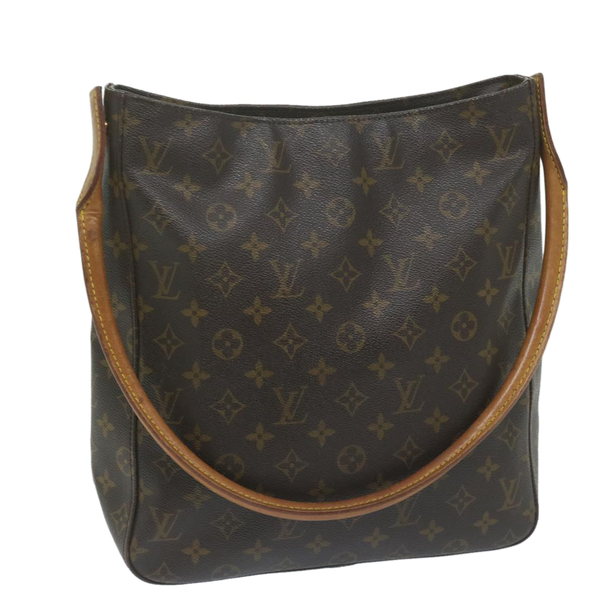 LOUIS VUITTON Monogram Looping GM Shoulder Bag M51145 LV Auth 63748