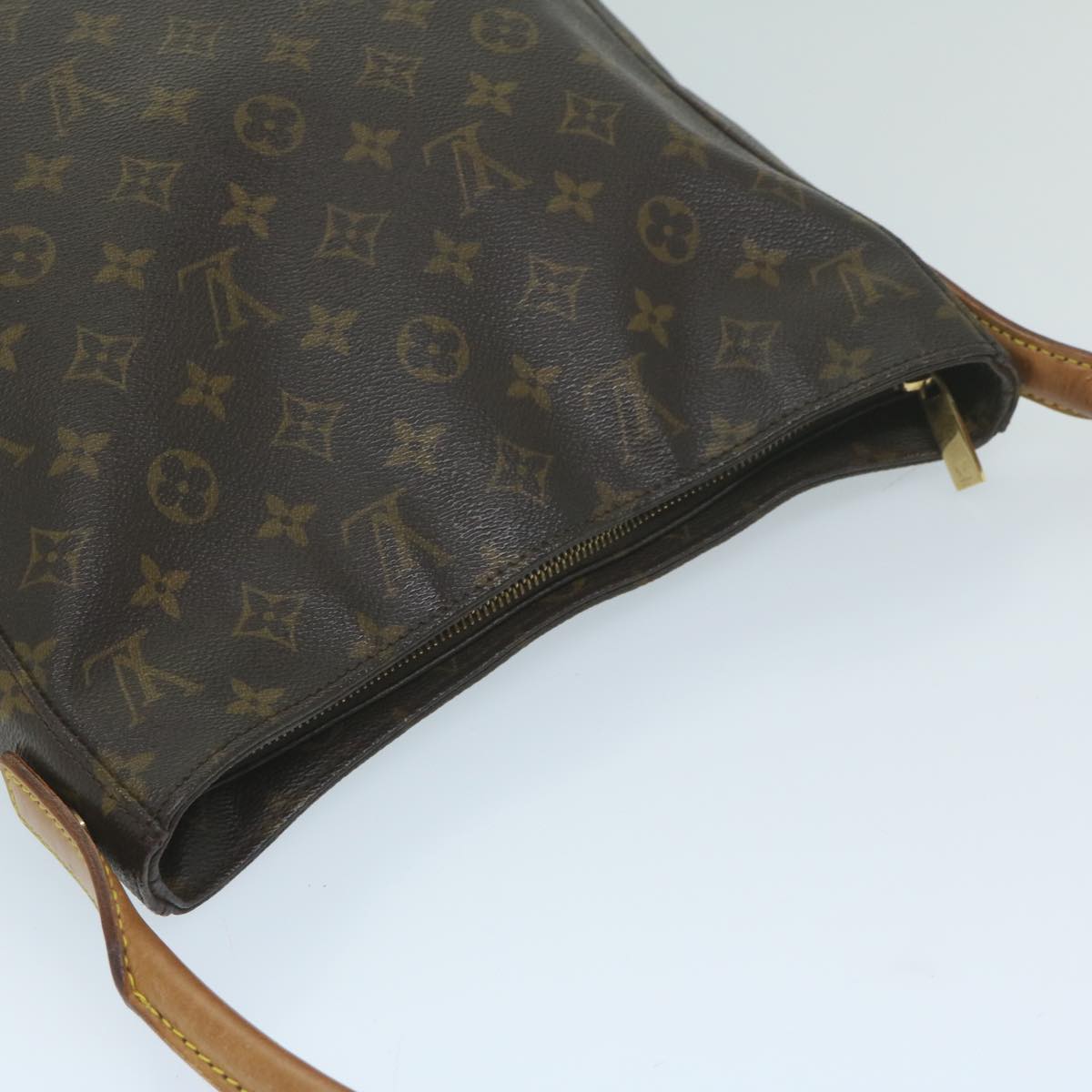 LOUIS VUITTON Monogram Looping GM Shoulder Bag M51145 LV Auth 63748