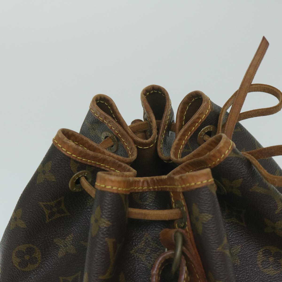 LOUIS VUITTON Monogram Noe Shoulder Bag M42224 LV Auth 63777