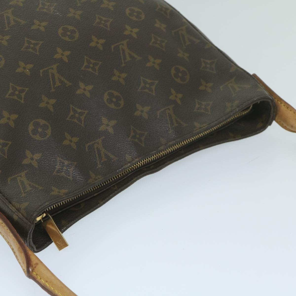 LOUIS VUITTON Monogram Looping GM Shoulder Bag M51145 LV Auth 63787