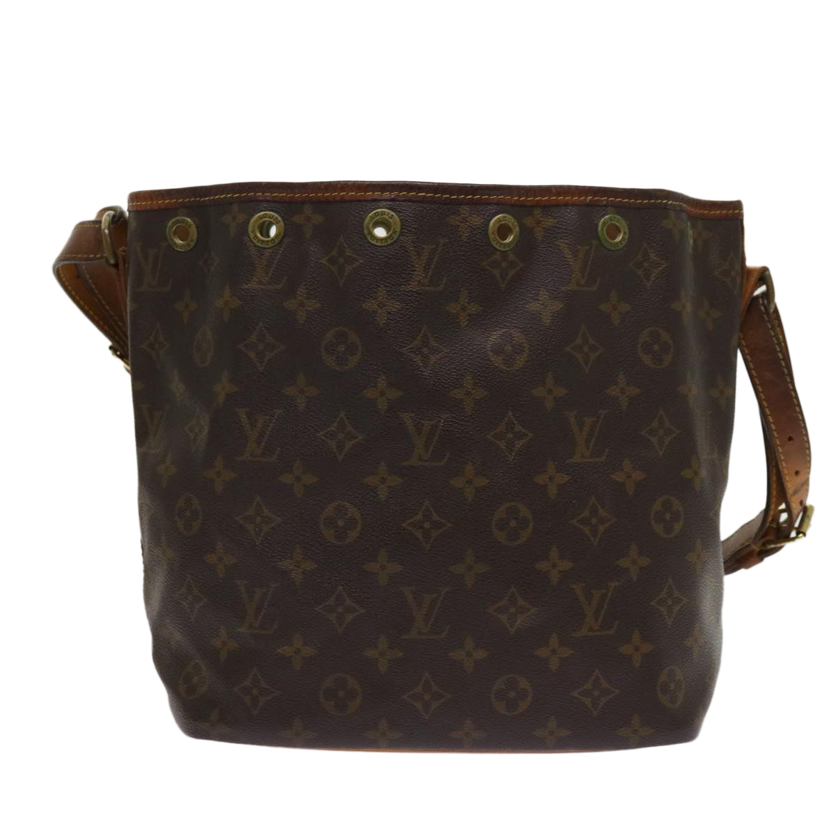 LOUIS VUITTON Monogram Petit Noe Shoulder Bag M42226 LV Auth 63788