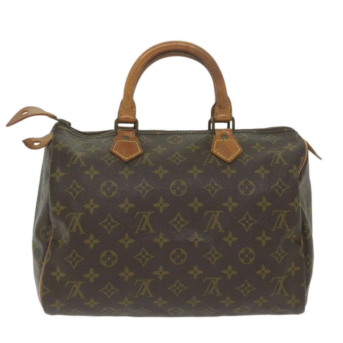 LOUIS VUITTON Monogram Speedy 30 Hand Bag M41526 LV Auth 63799