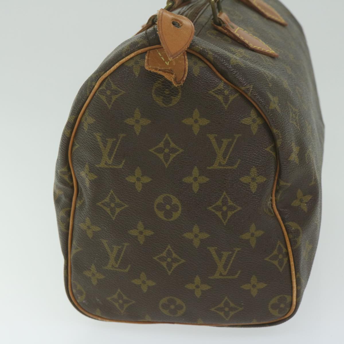 LOUIS VUITTON Monogram Speedy 30 Hand Bag M41526 LV Auth 63799