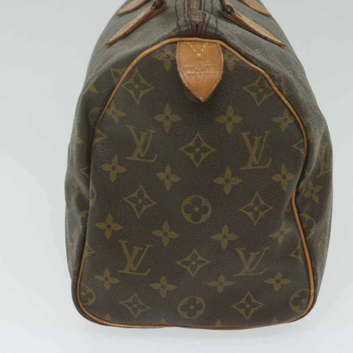 LOUIS VUITTON Monogram Speedy 30 Hand Bag M41526 LV Auth 63799