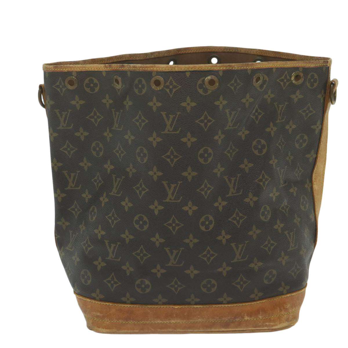 LOUIS VUITTON Monogram Noe Shoulder Bag M42224 LV Auth 63802