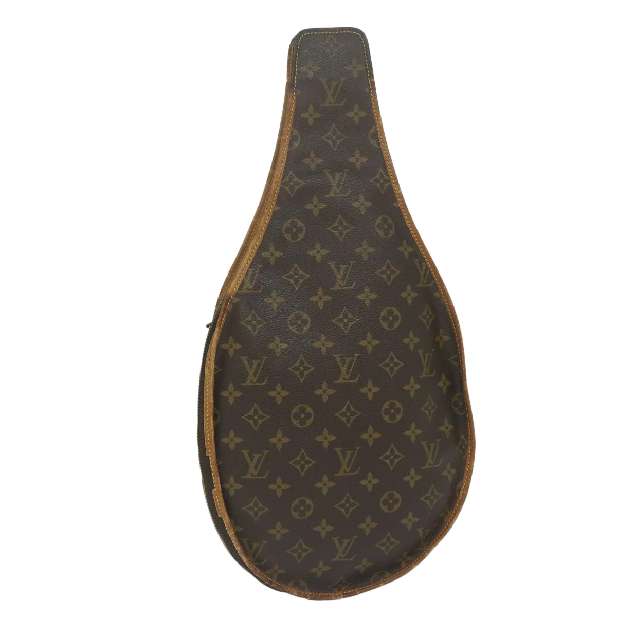 LOUIS VUITTON Monogram Racket Case LV Auth 63808