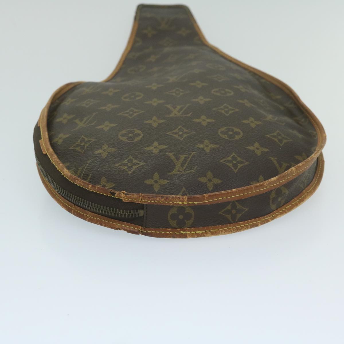 LOUIS VUITTON Monogram Racket Case LV Auth 63808