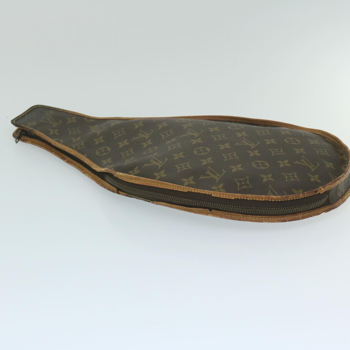 LOUIS VUITTON Monogram Racket Case LV Auth 63808