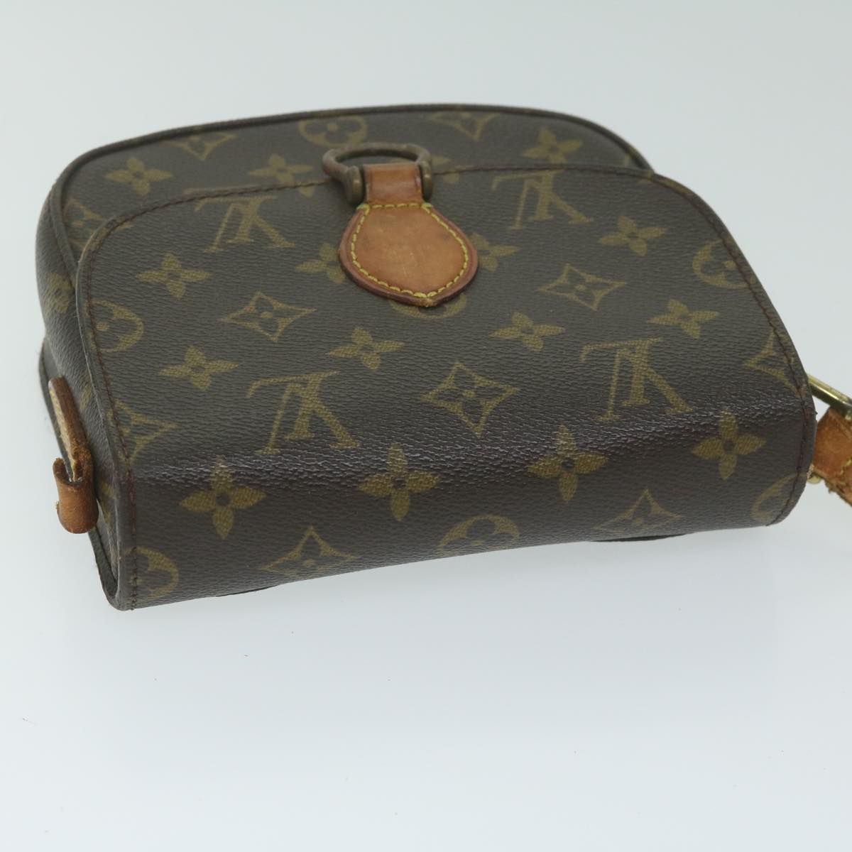 LOUIS VUITTON Monogram Saint Cloud PM Shoulder Bag M51244 LV Auth 63838