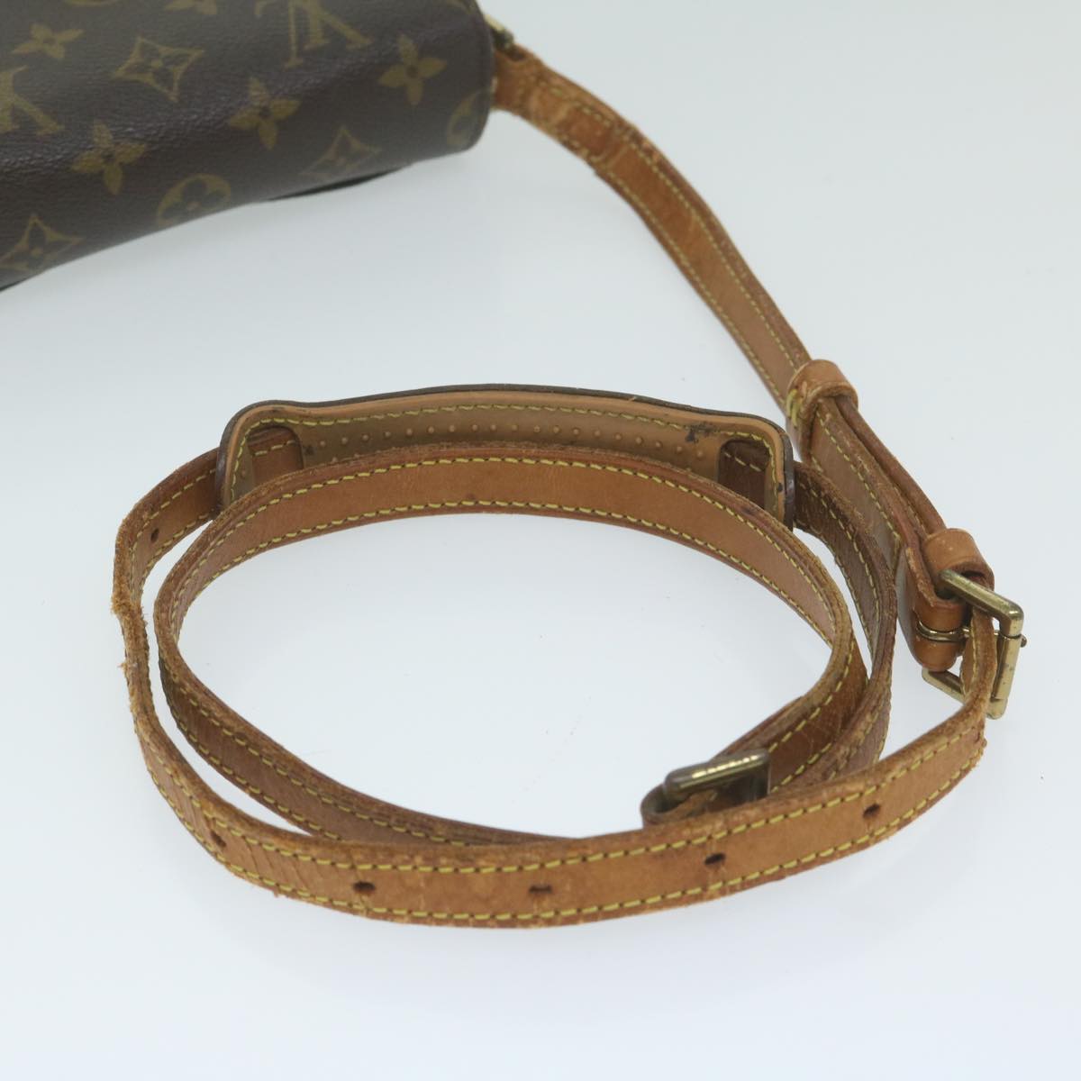 LOUIS VUITTON Monogram Saint Cloud PM Shoulder Bag M51244 LV Auth 63838