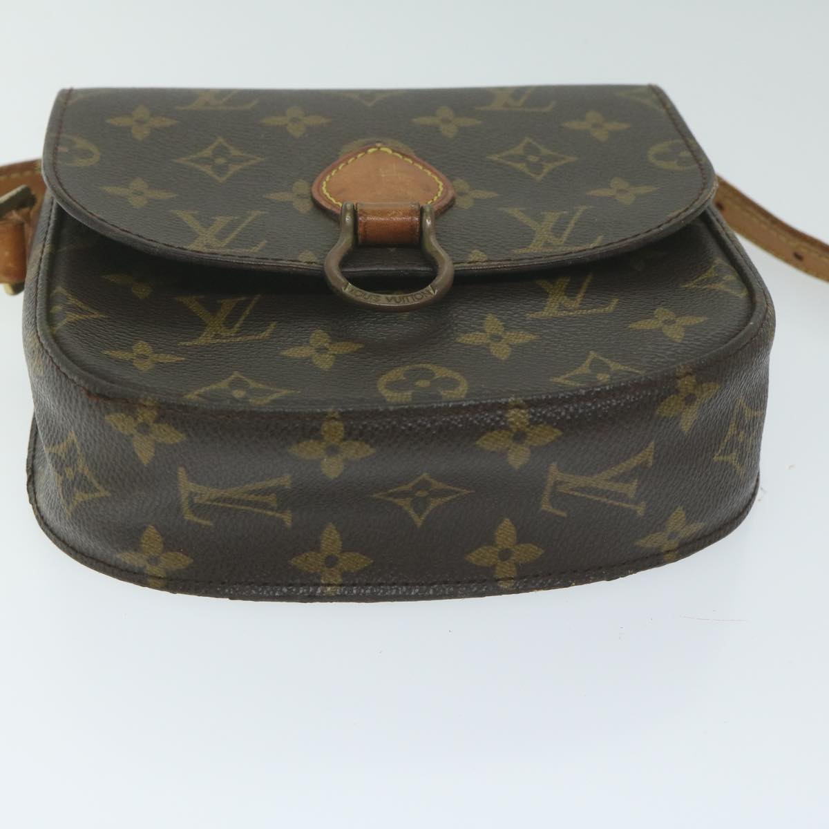 LOUIS VUITTON Monogram Saint Cloud PM Shoulder Bag M51244 LV Auth 63838