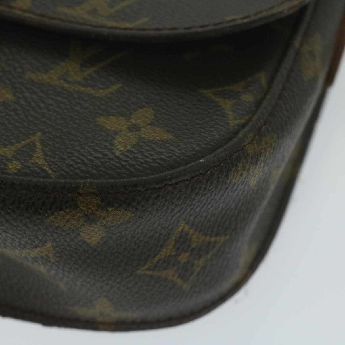 LOUIS VUITTON Monogram Saint Cloud PM Shoulder Bag M51244 LV Auth 63838