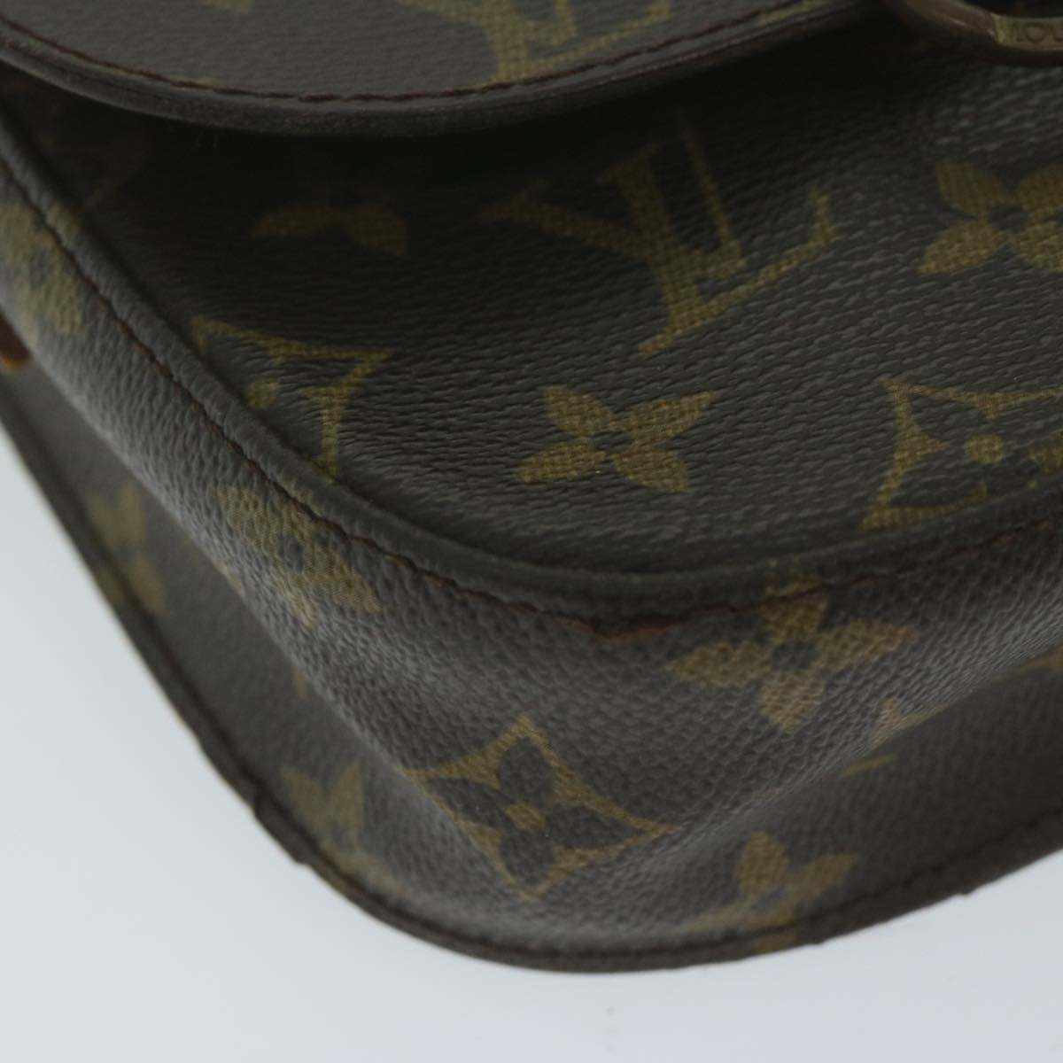 LOUIS VUITTON Monogram Saint Cloud PM Shoulder Bag M51244 LV Auth 63838